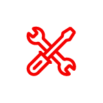 Service - Wrench and Screw Driver Icon